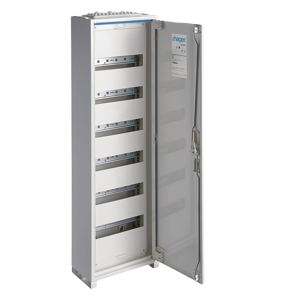 Hager FWB61S Feldverteiler univers, Aufputz, 950 × 300 × 161 mm, IP44, 72 PLE