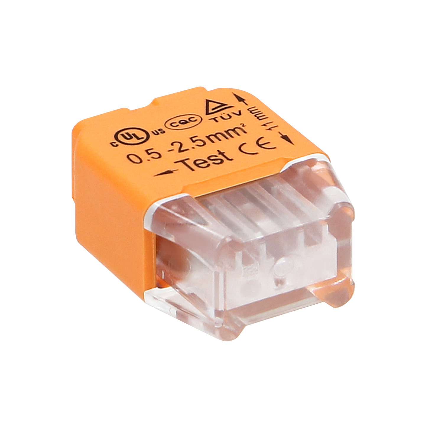 2-Draht-Steckverbinder; für Kabel 0,75-2,5mm²; IEC 300V/24A, 1 Stk.