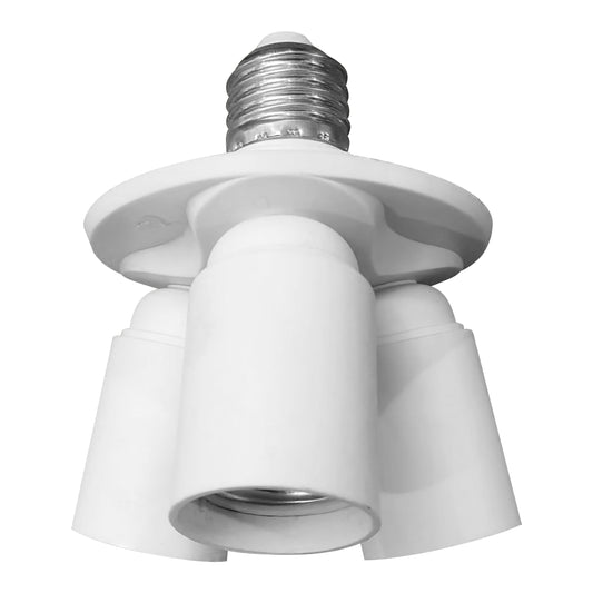 E27/3xE27 Leuchtmittel Adapter, schmal