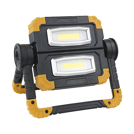 GEMINIX LED 2x10W, Arbeitsscheinwerfer, tragbar mit wiederaufladbarer Batterie, 1200lm, IP44, 4000K, 5000mAh