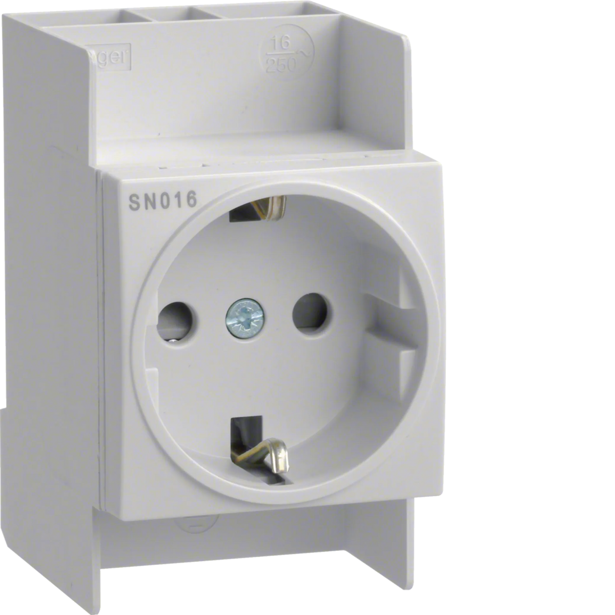 Hager SN016 SCHUKO-Steckdose, 16 A, 250 V, 2,5 PLE