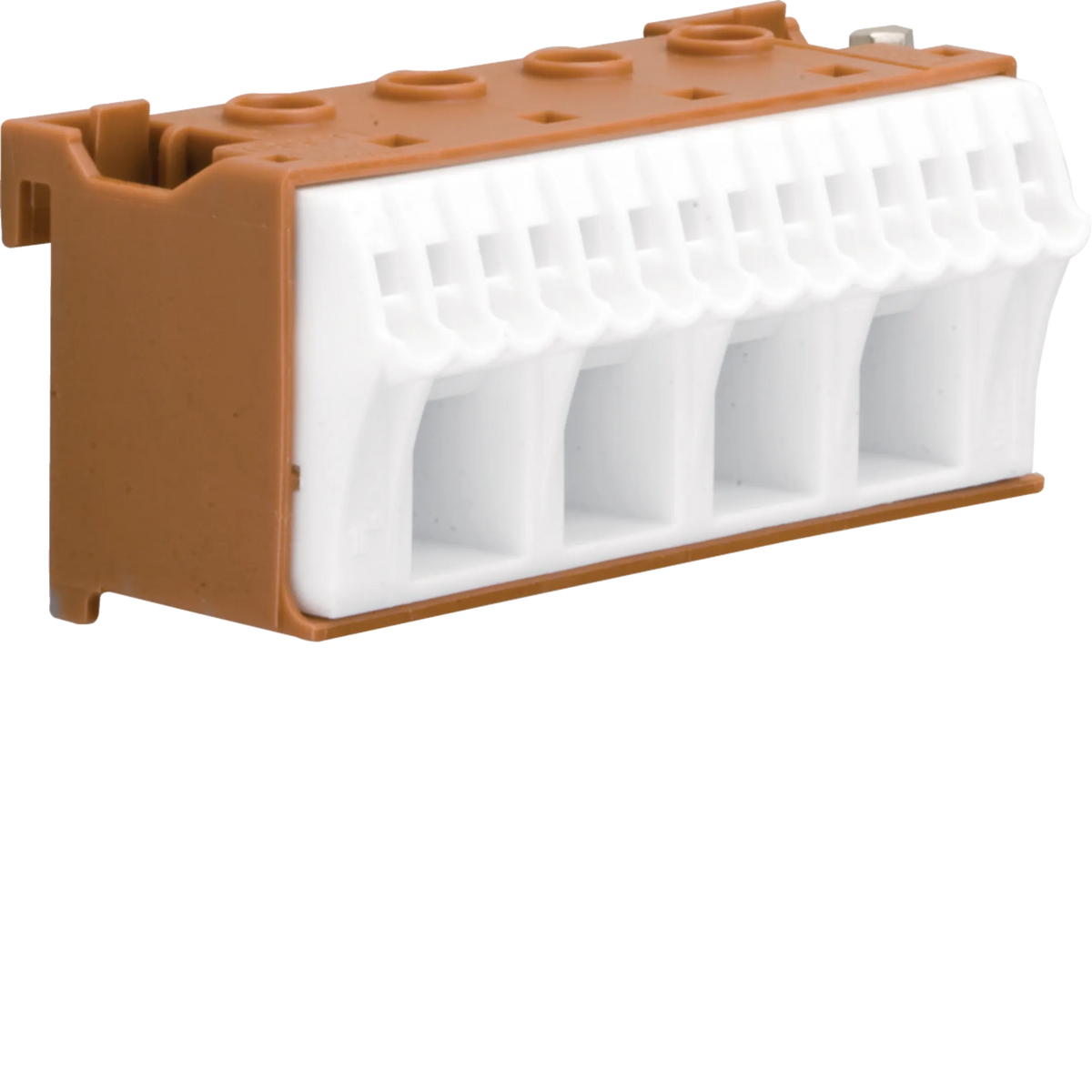 Hager KN18P QuickConnect-L-Klemme mit 18 Klemmstellen