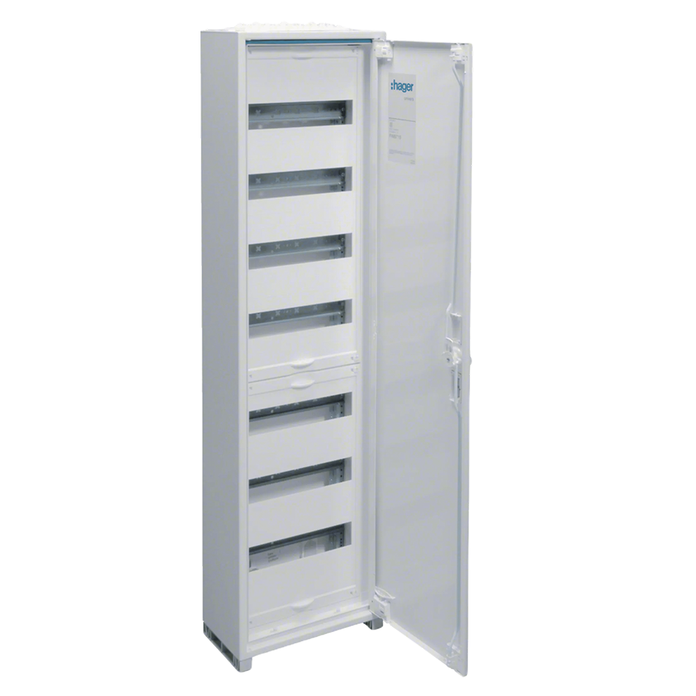 Hager FWB71S Feldverteiler univers, Aufputz, 1100 × 300 × 161 mm, IP44, 84 PLE