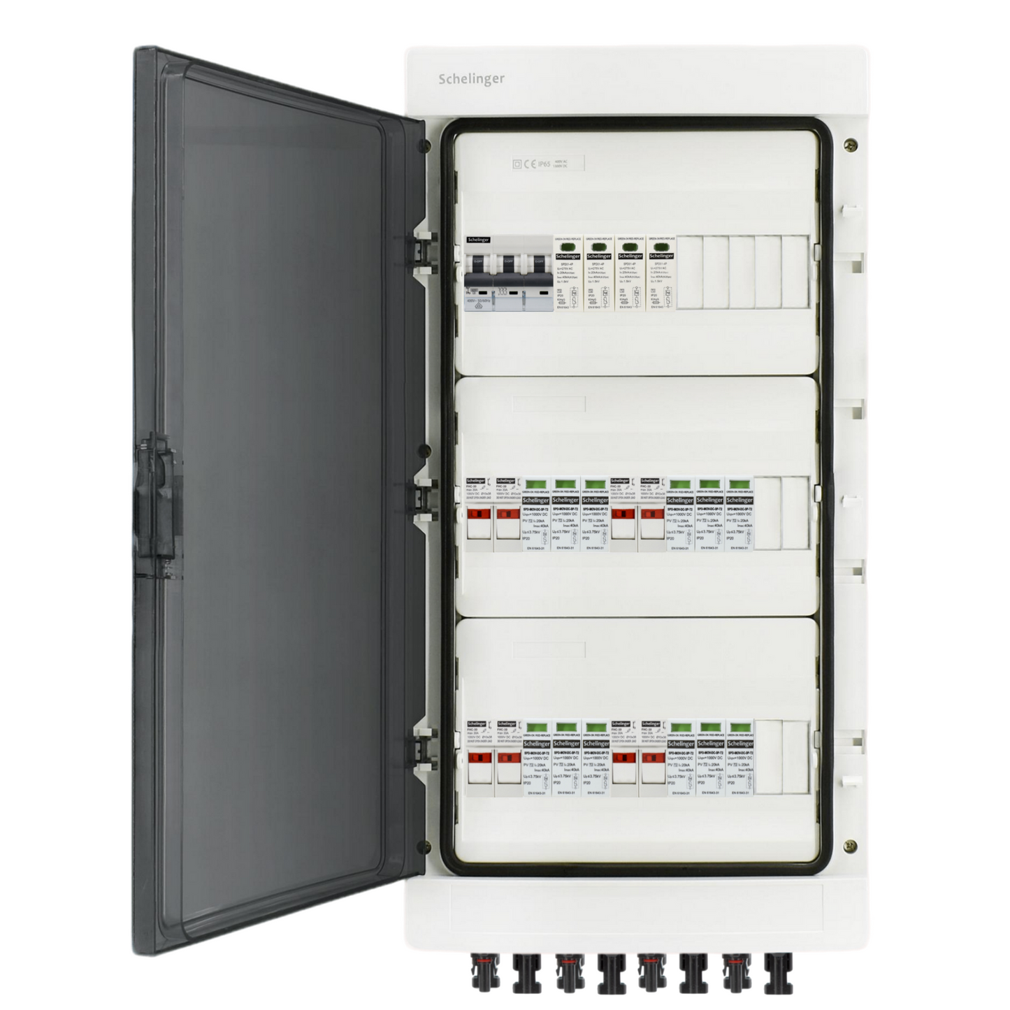 Schelinger Solar Anschlusskasten Photovotlaic DC/AC 4-Strings 36-Module IP65