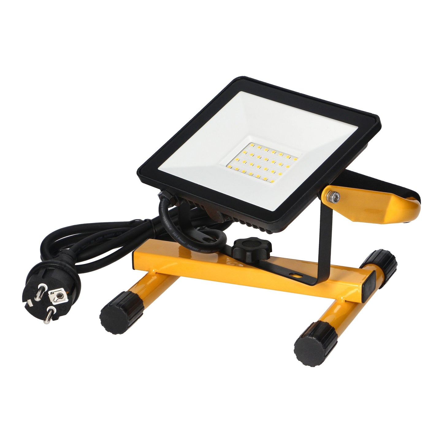 CAVO tragbarer LED-Fluter 30W, auf Stativ, 2100 lm, IP44, 4000K, Neutral weiß, mit 1,5m Kabel