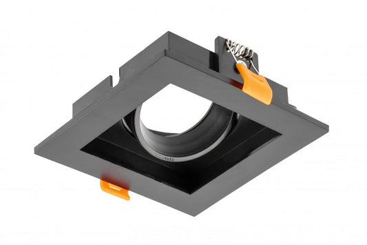 GTV RUBIO Spot-Rahmen Einbaustrahler IP20 schwarz