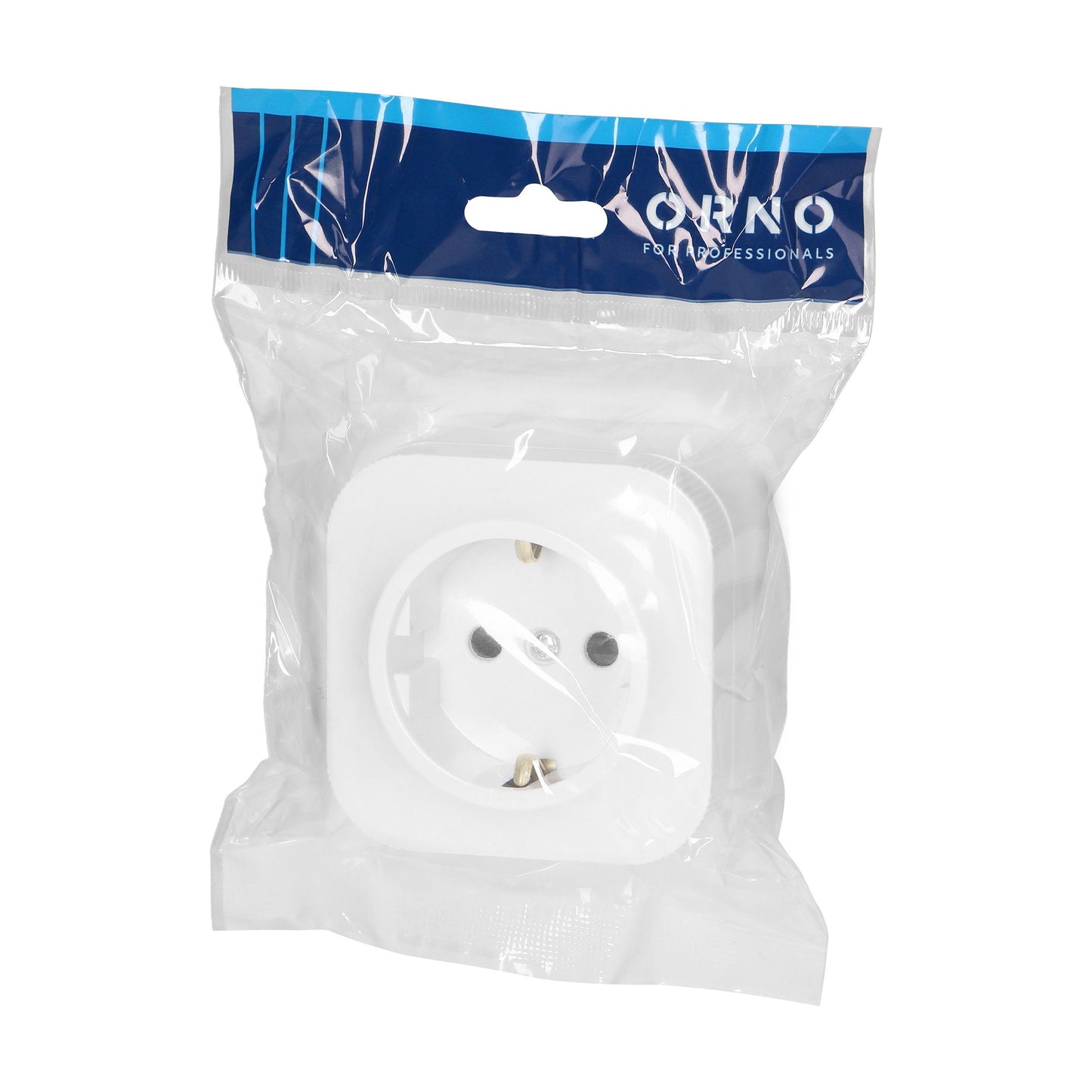 Aufputz Einzelsteckdose ToDo 2P+Z Schuko IP20, weiß