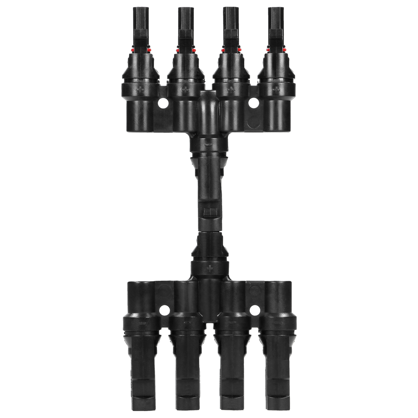 Verteiler 4xMC4, (T-Typ), für Solarpanele