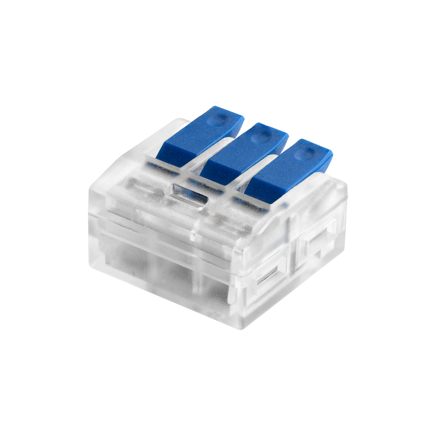 3-Draht-Anschlussklemme; für beliebige Leiter 0,75-4mm²; IEC 450V/32A 1 Stück.