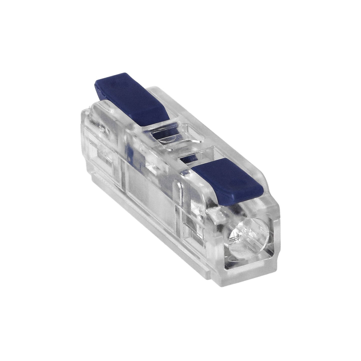 1-Draht-Klemmverbinder, doppelseitig; für beliebige 0,75-4mm²-Drähte; IEC 250V/32A; 100 Stück.