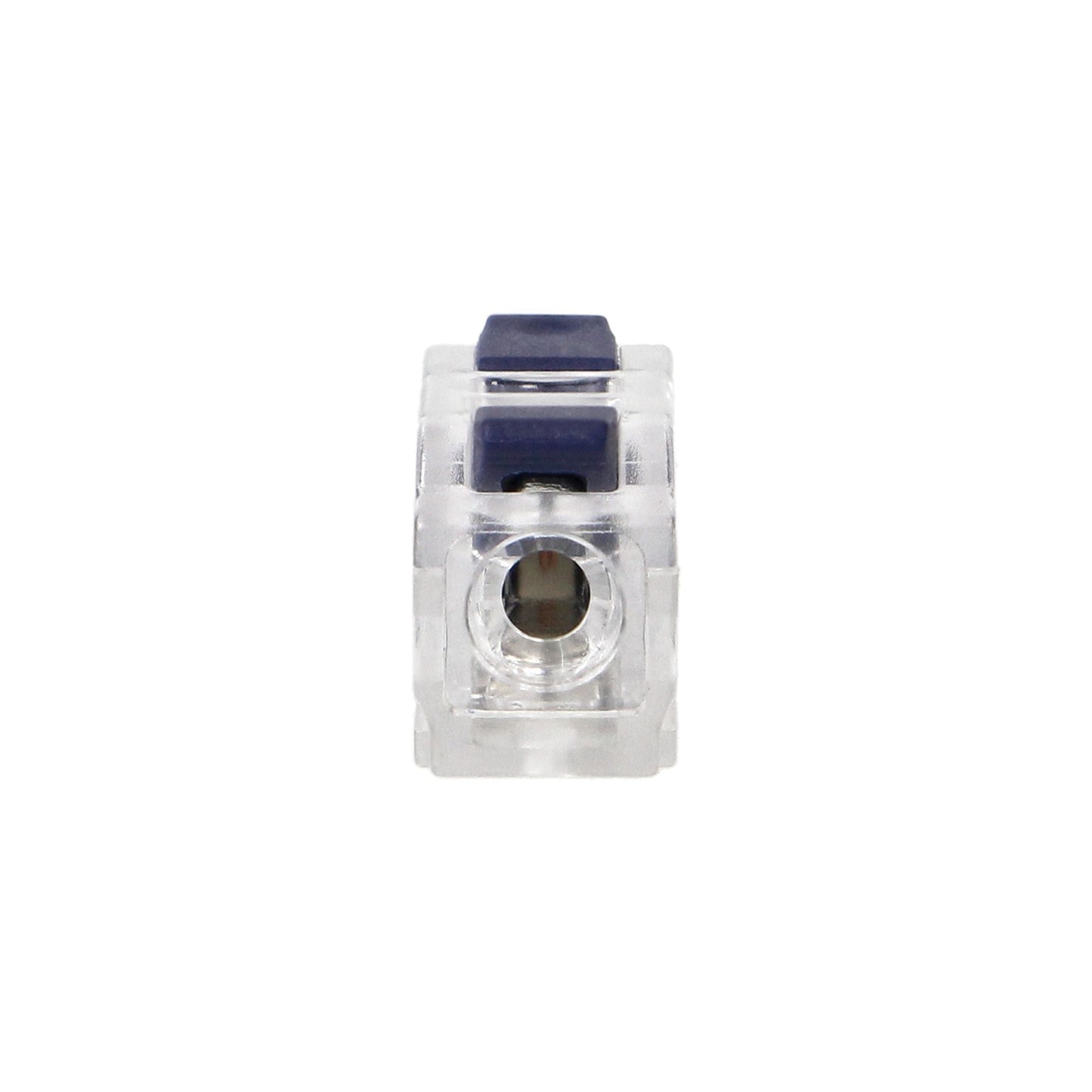 1-Draht-Klemmverbinder, doppelseitig; für beliebige 0,75-4mm²-Drähte; IEC 250V/32A; 100 Stück.