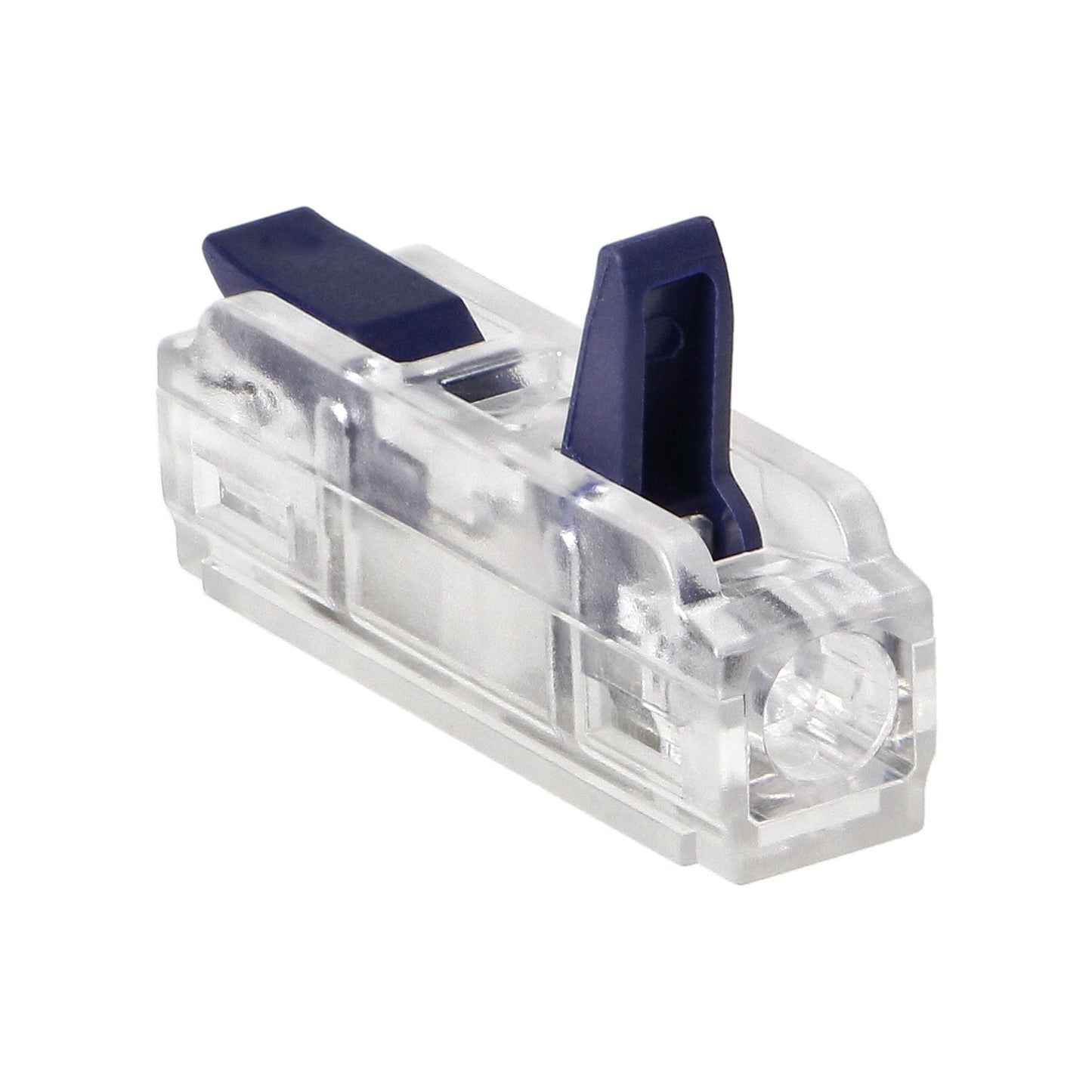 1-Draht-Klemmverbinder, doppelseitig; für beliebige 0,75-4mm²-Drähte; IEC 250V/32A; 100 Stück.