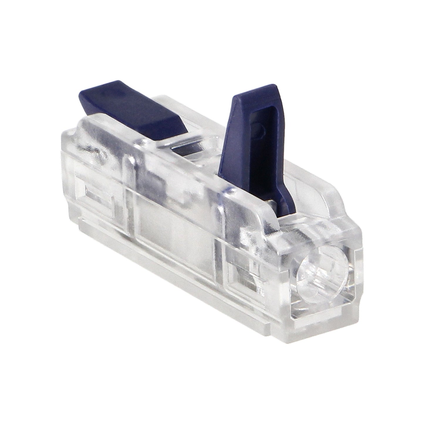 1-Draht-Klemmverbinder, doppelseitig; für beliebige 0,75-4mm²-Drähte; IEC 250V/32A; Beutel mit 10 Stück.
