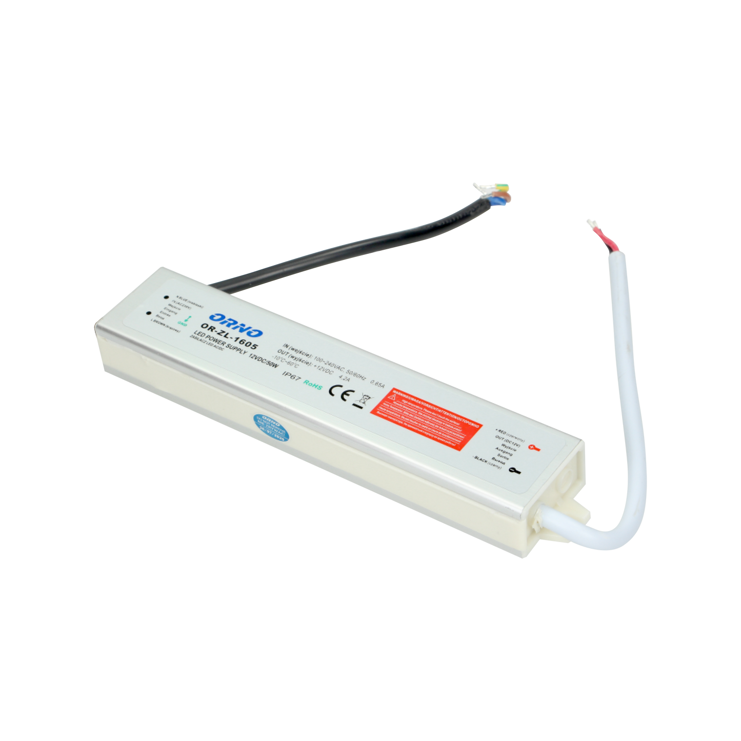 Netzteil für LED AC/DC LED 12V, 50W, IP67