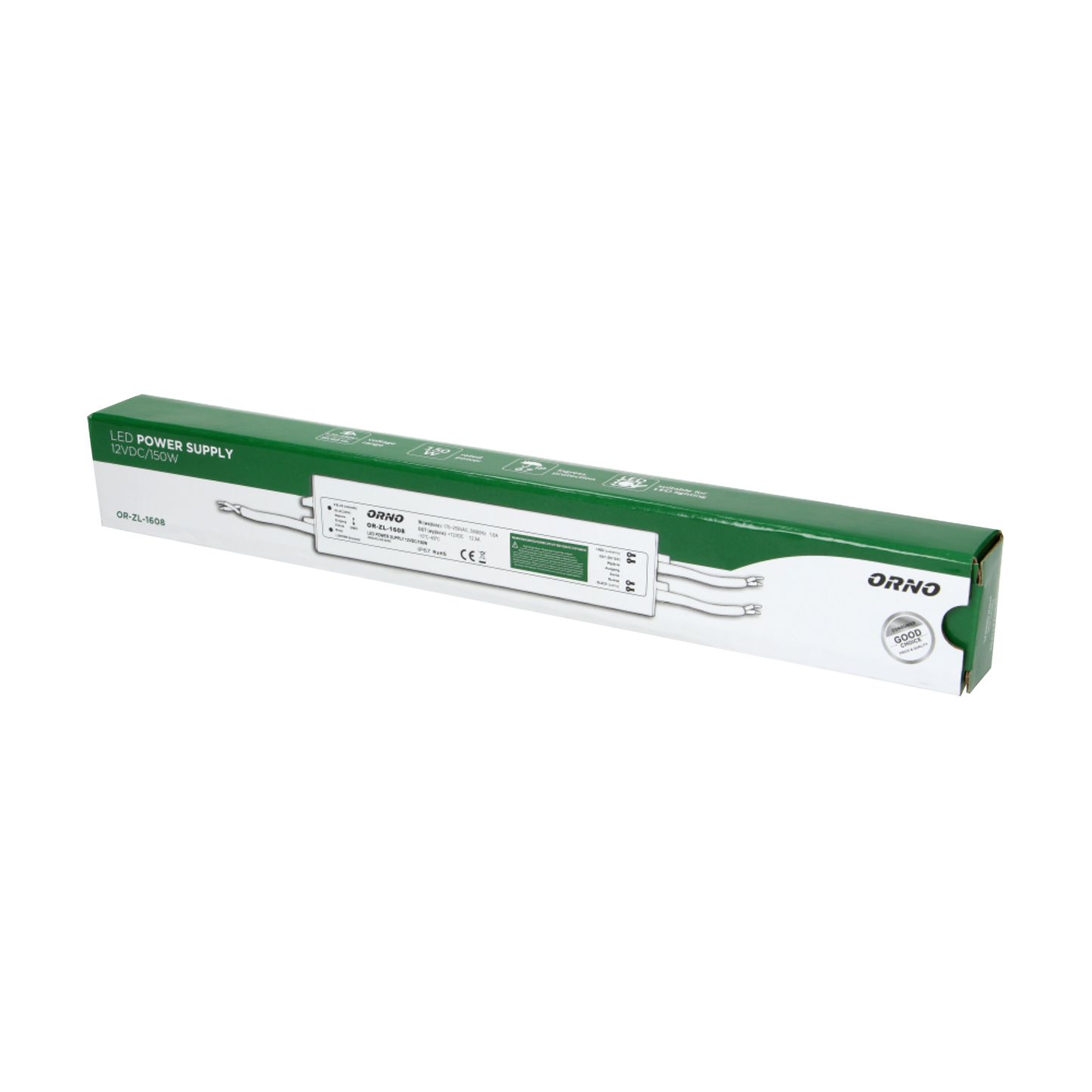 Netzteil für LED AC/DC LED 12V, 150W, IP67