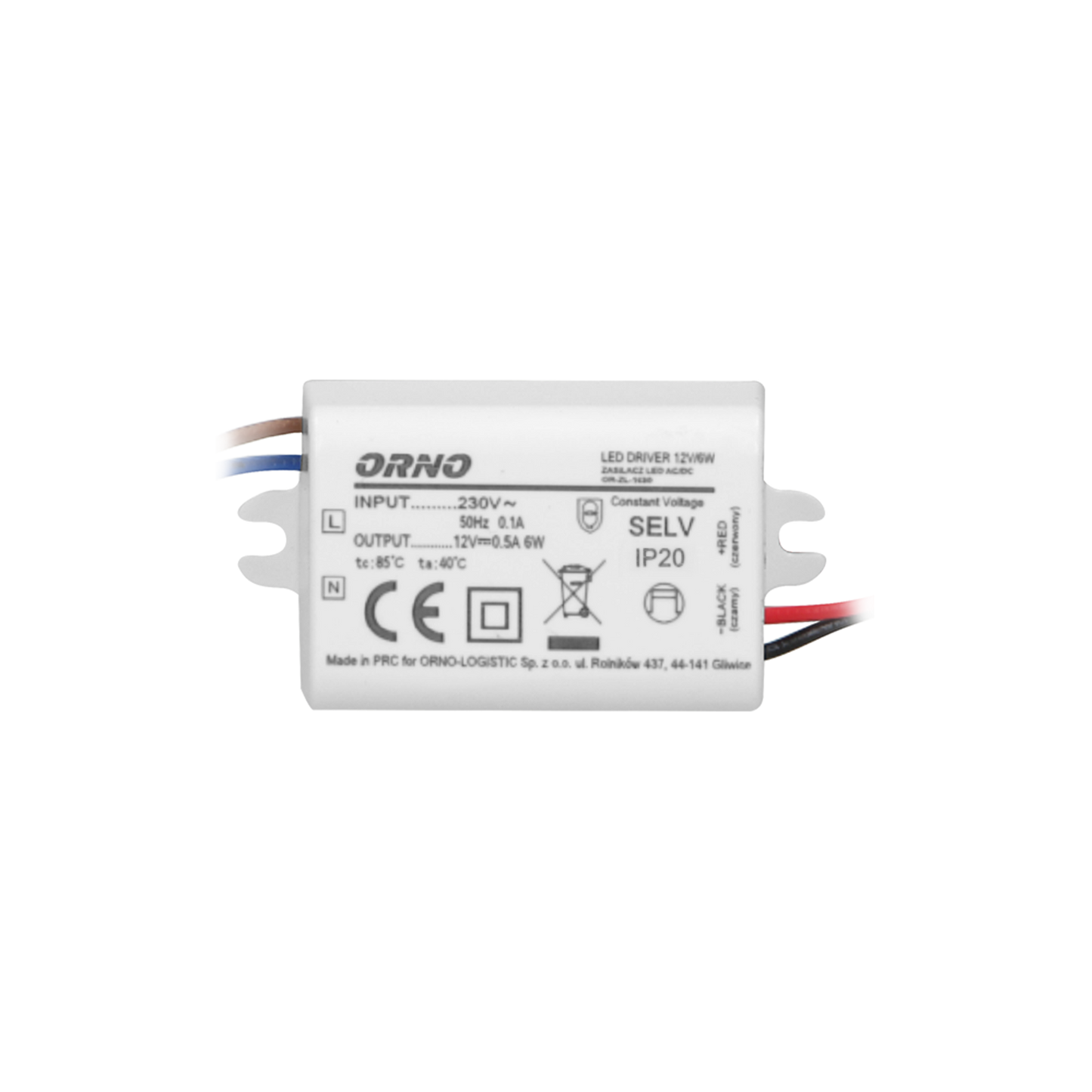 Netzteil für LED, MINI, IP20, 6 W, 12 V