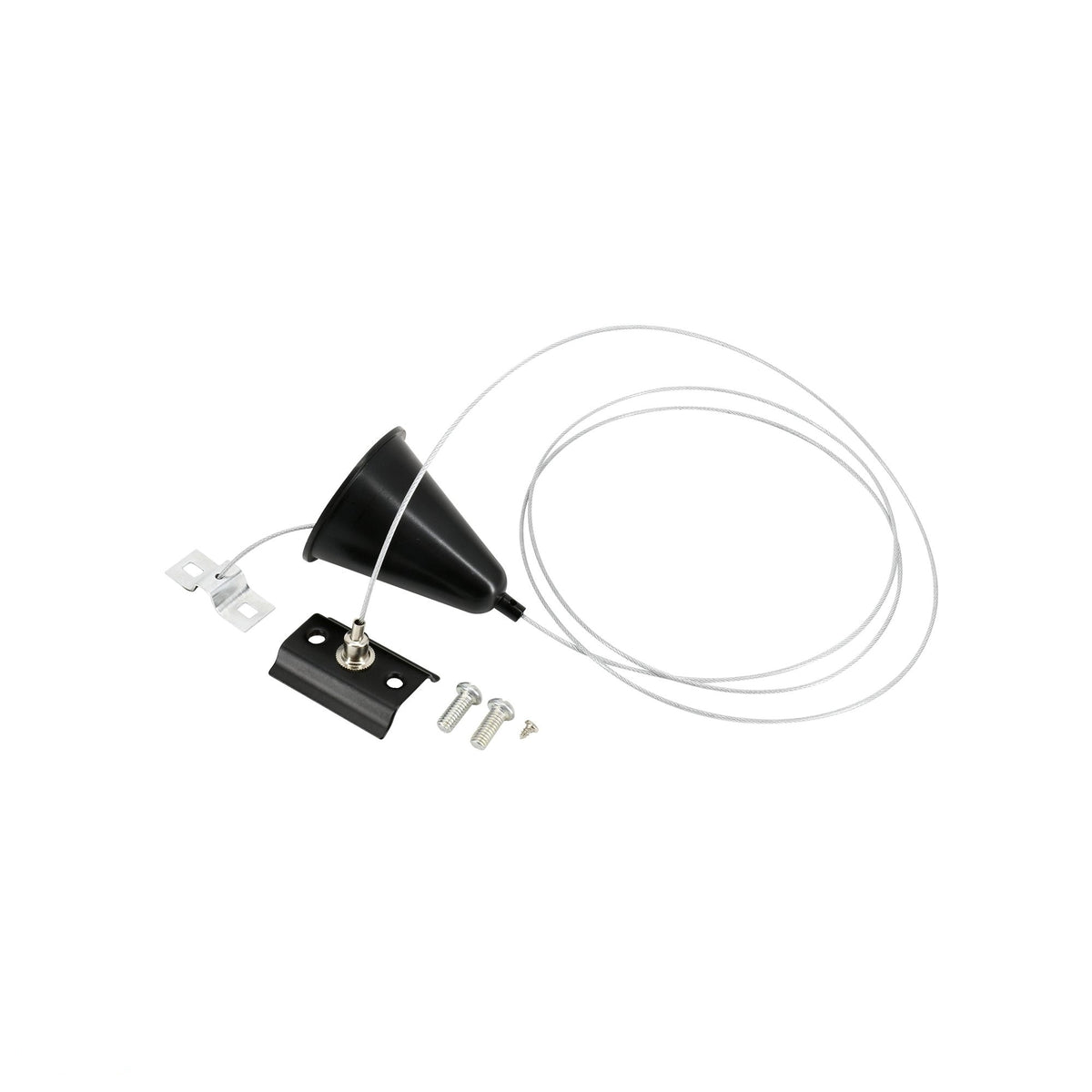 Bemko Seil-Montageset 1,5 m schwarz C40-AS2-ZML-15-BL