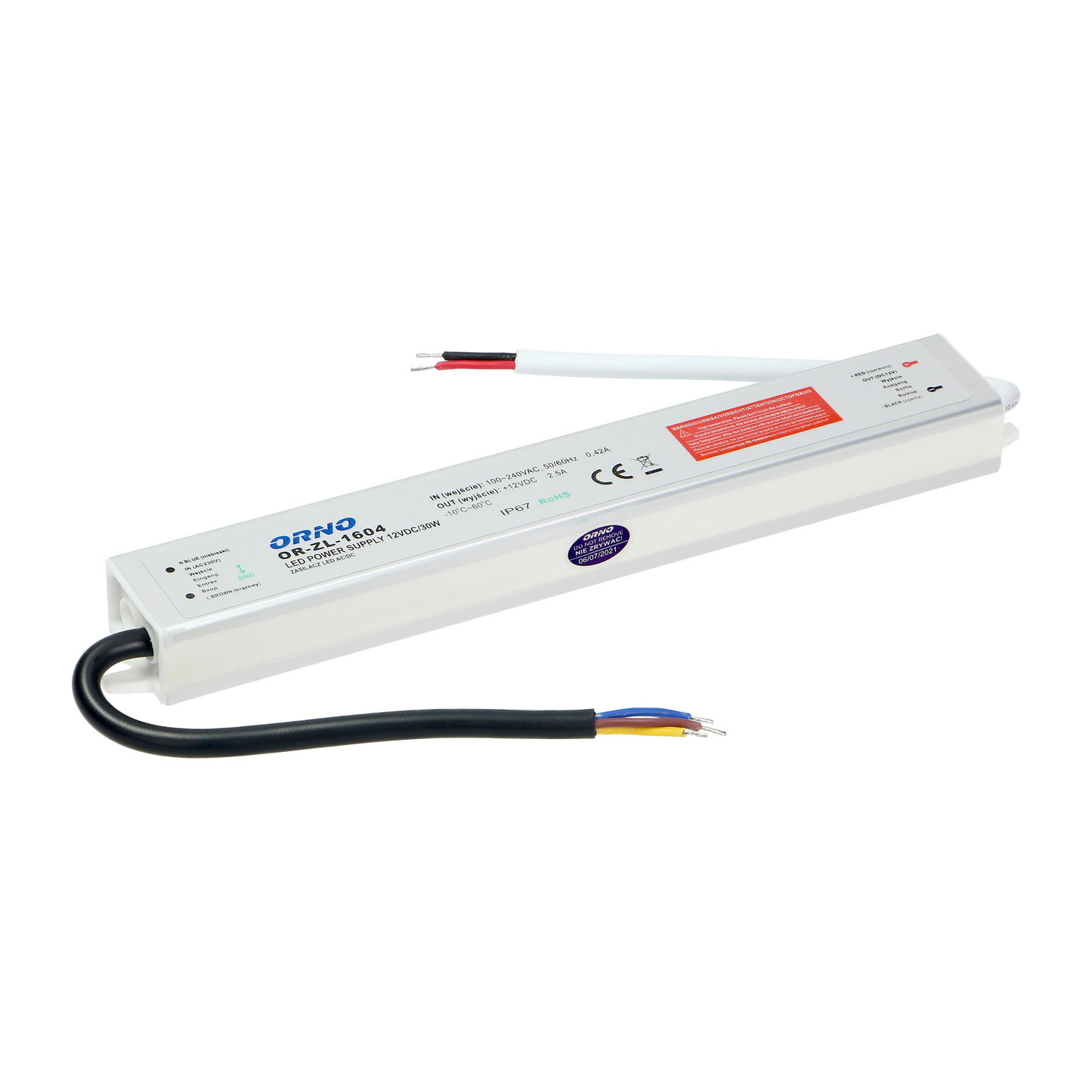 Netzteil für LED AC/DC LED 12V, 30W, IP67