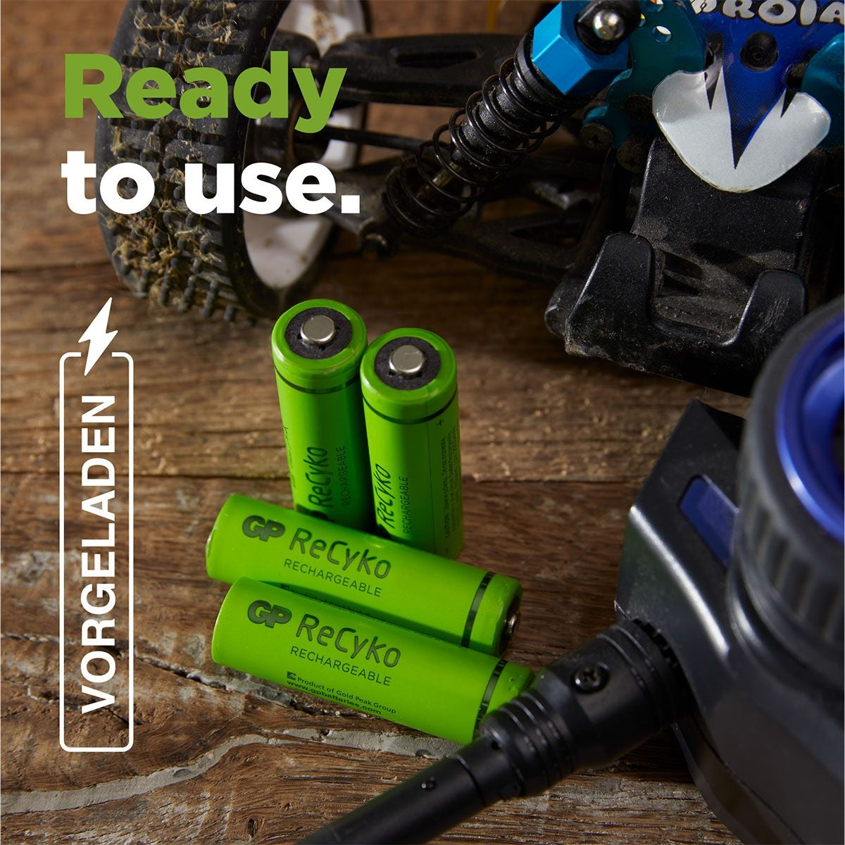 4 x AA Akku GP NiMH 2600 mAh ReCyko 1,2V