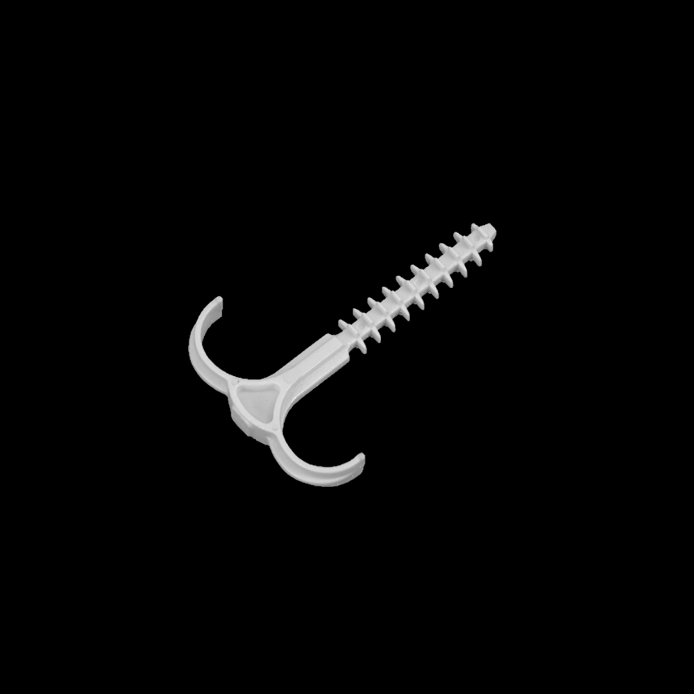 ELEKTRO-PLAST Halter USMH – 22 BIS (25 Stück) Kabelhalter mit Haken 18 - 22 mm