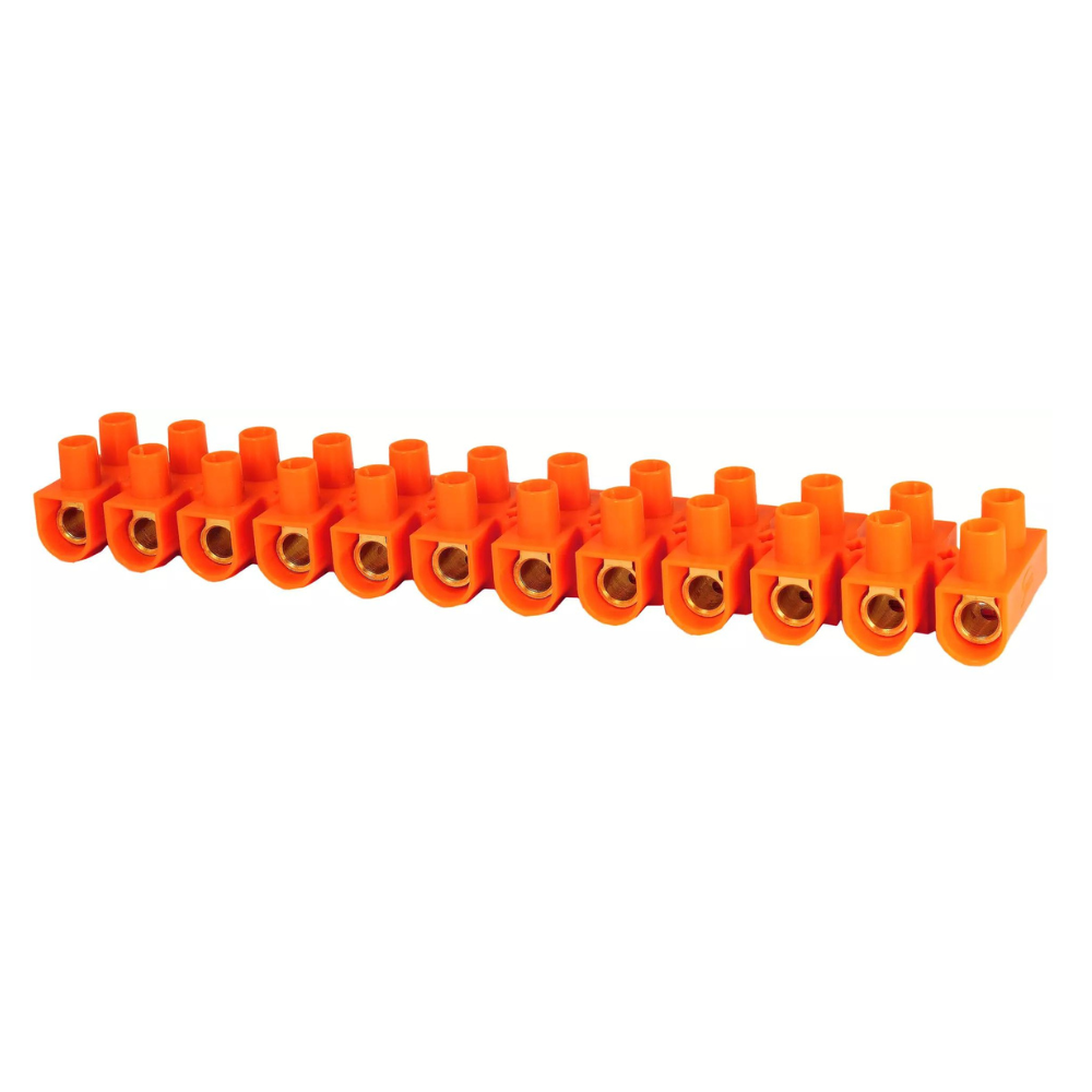 Thermoplastische Klemmleiste, 25,0 mm, 12 Leiter (1er)