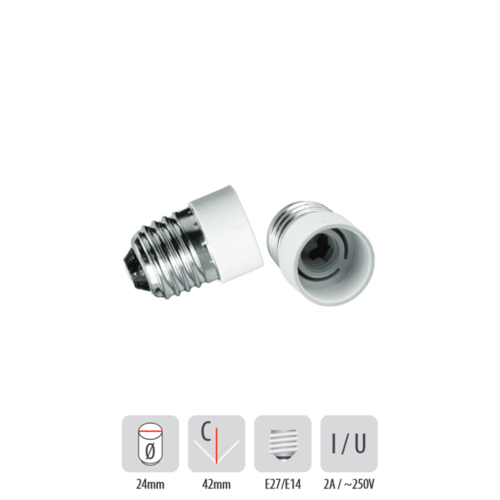 Reduktion Fassung E27/E14