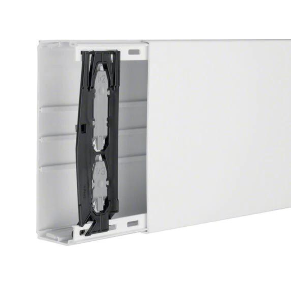HAGER TEHALIT LF6019009016 Leitungsführungskanal aus PVC LF 60x190mm verkehrsweiß 2m