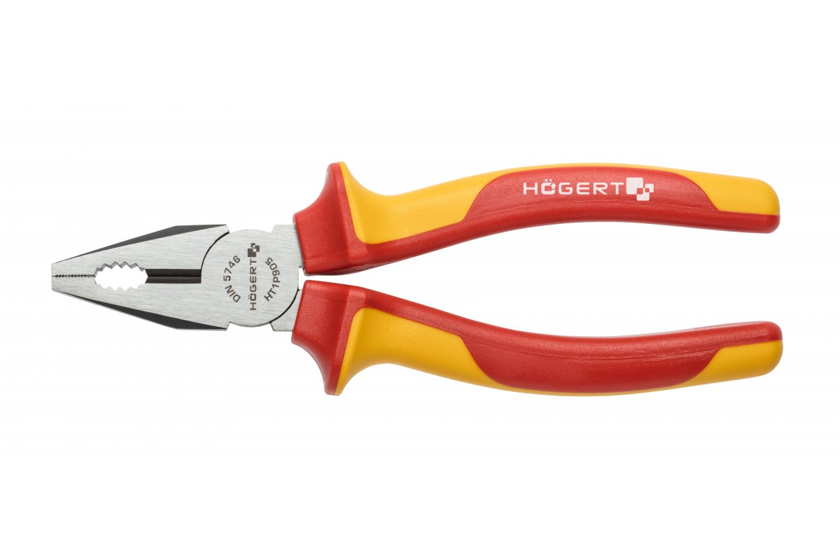 Högert Technik Kombinationszange 180 mm, 1000 V, VDE