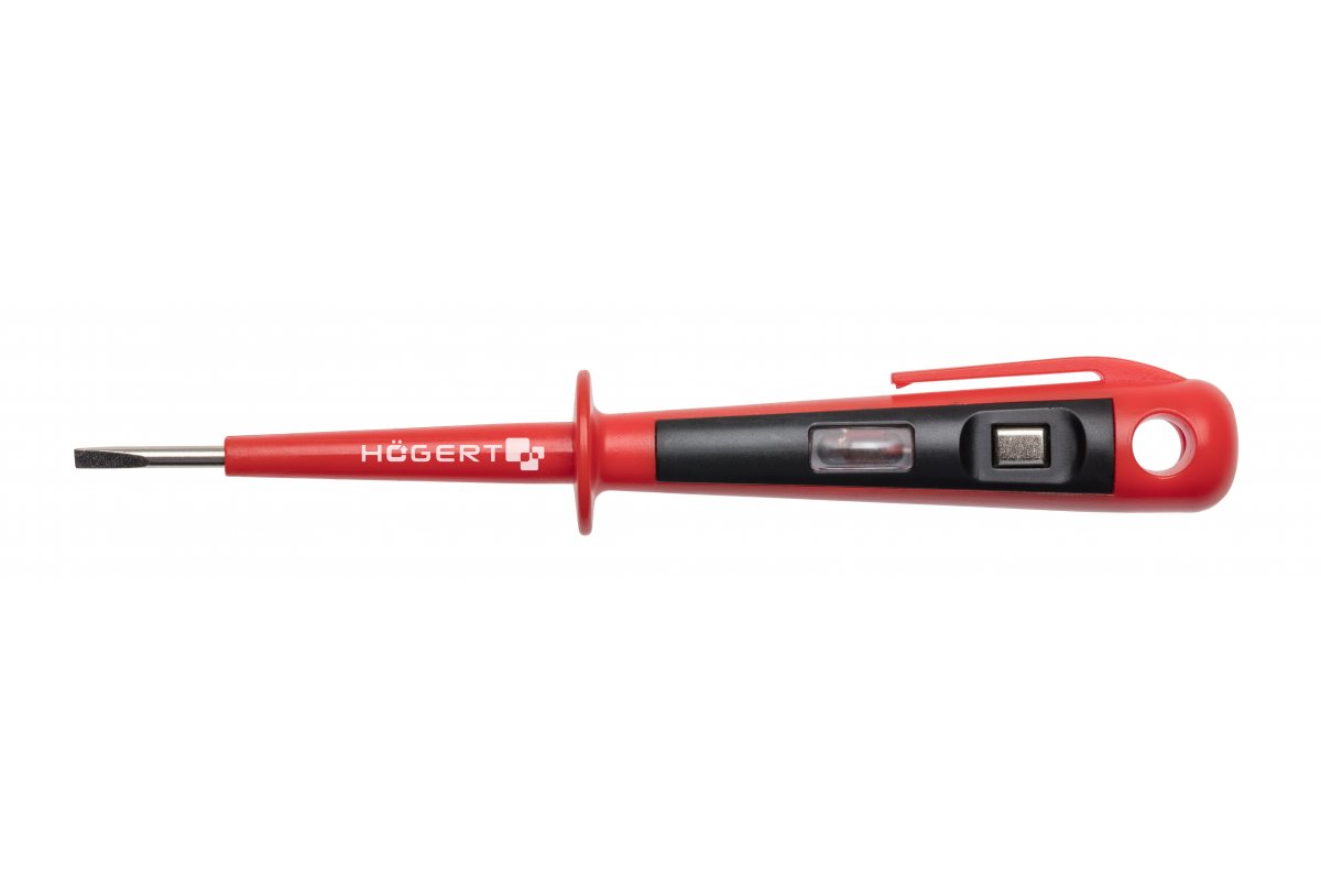 Högert Technik Werkzeug-Set 1000V, VDE (2xZange, 2xSchraubendreher, 1xSpannungsprüfer)