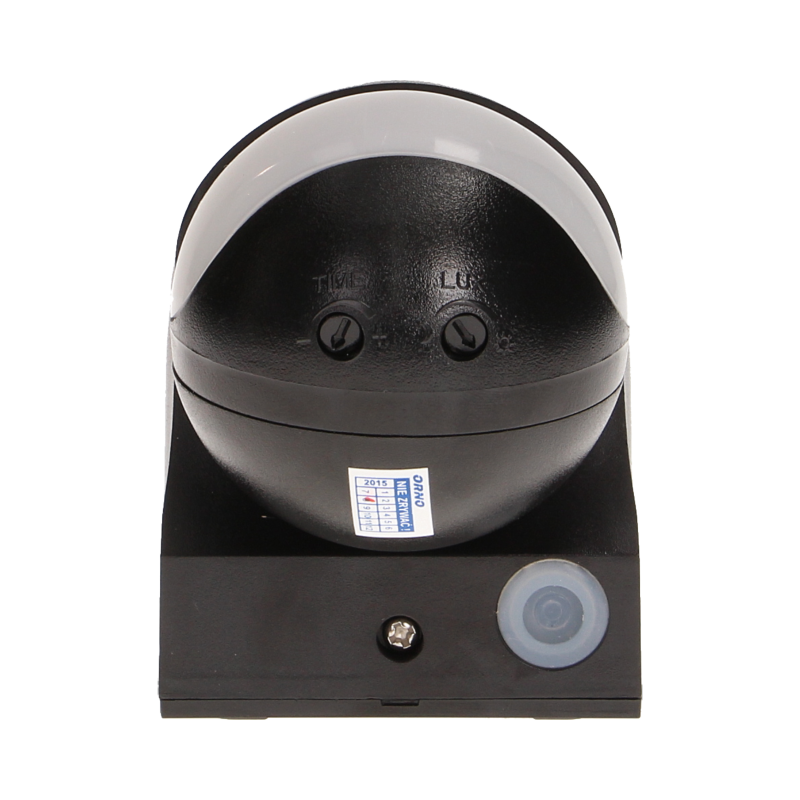 Bewegungsmelder 180 Grad IP44, 1200W, schwarz