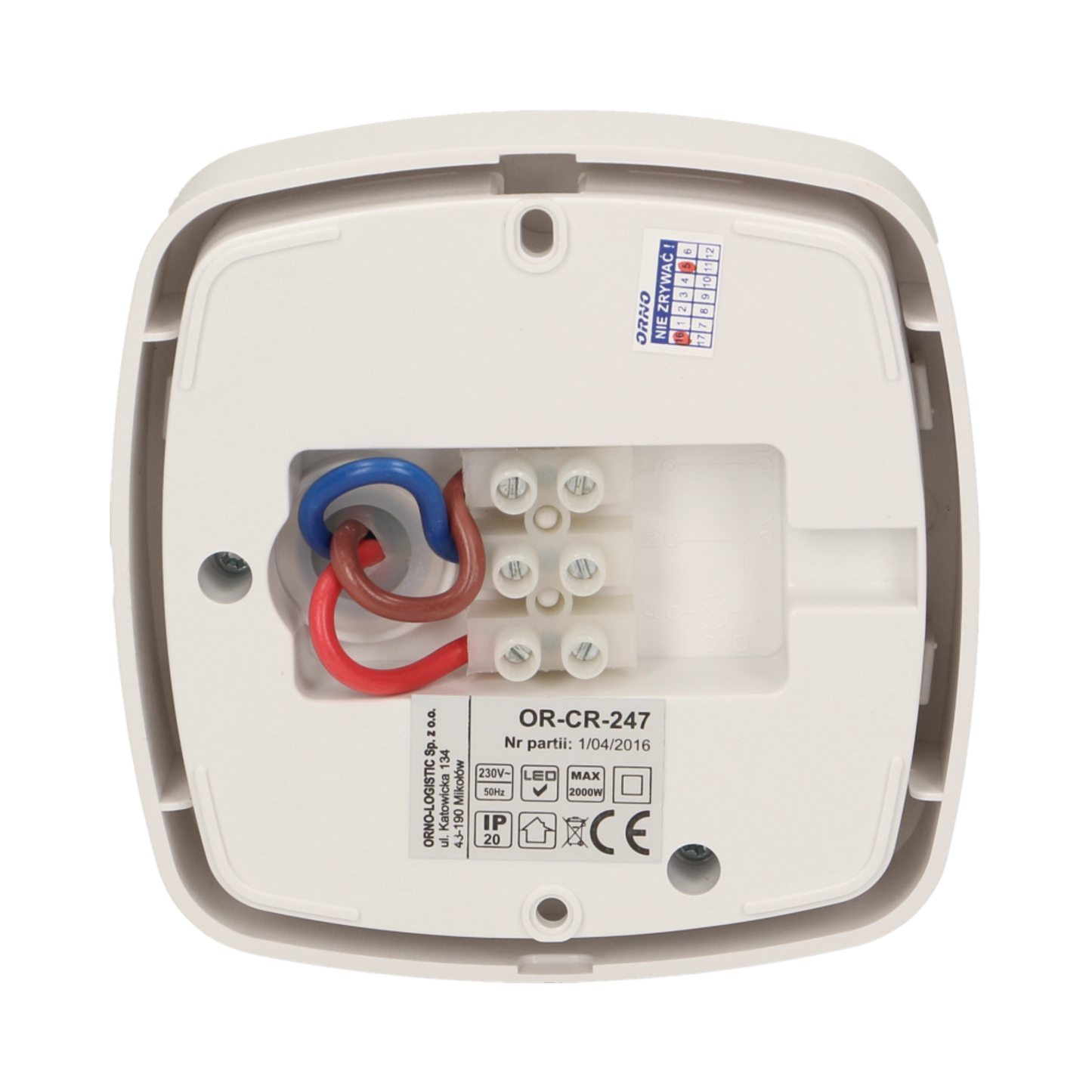 Zonenbewegungsmelder 360 Grad IP20