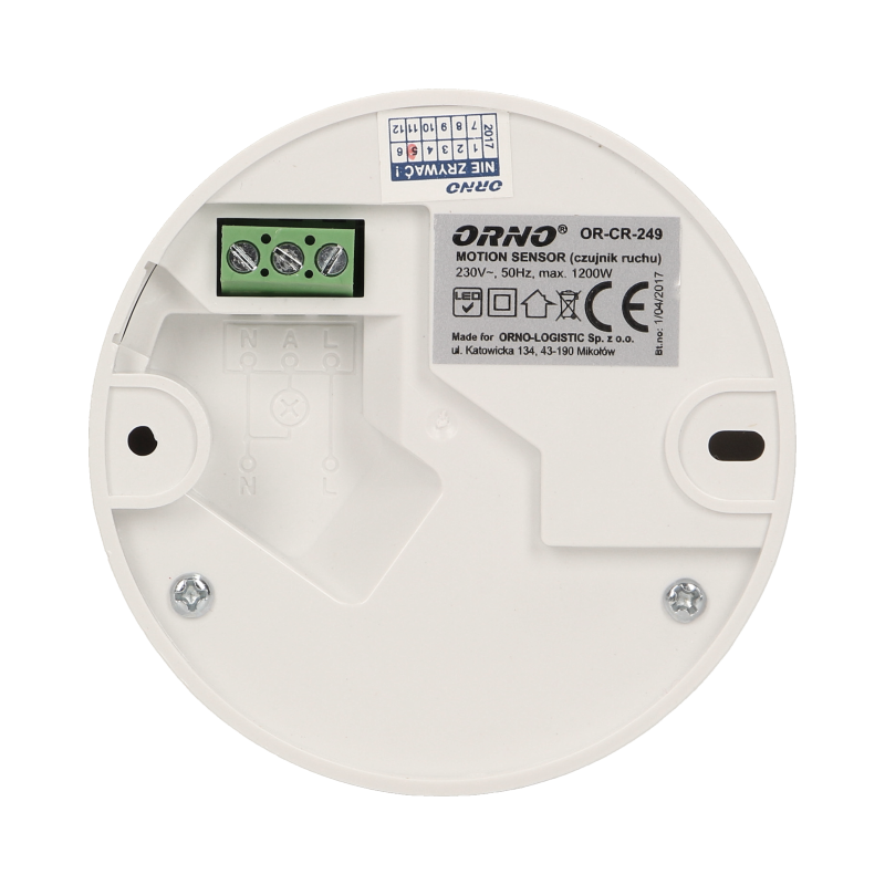 Bewegungsmelder 360 Grad IP20