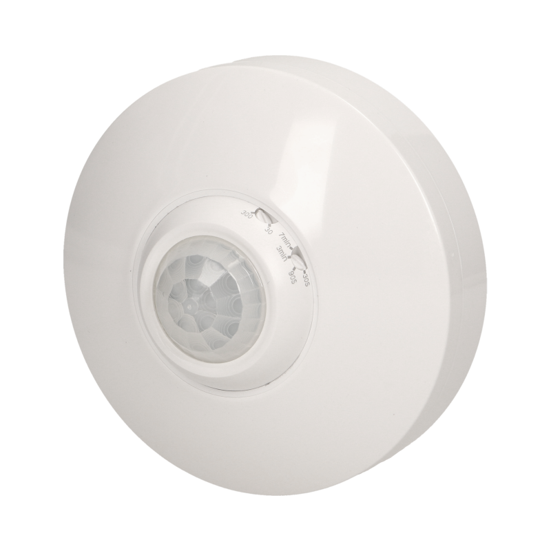 Bewegungsmelder 360 Grad IP20, weiß, einstellbarer Senso