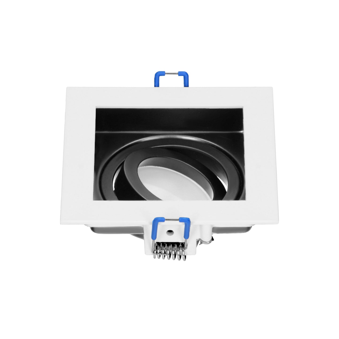YOP dekorativer Rahmen für Strahler, MR16/GU10 max 50W, verstellbar weiß+schwarz