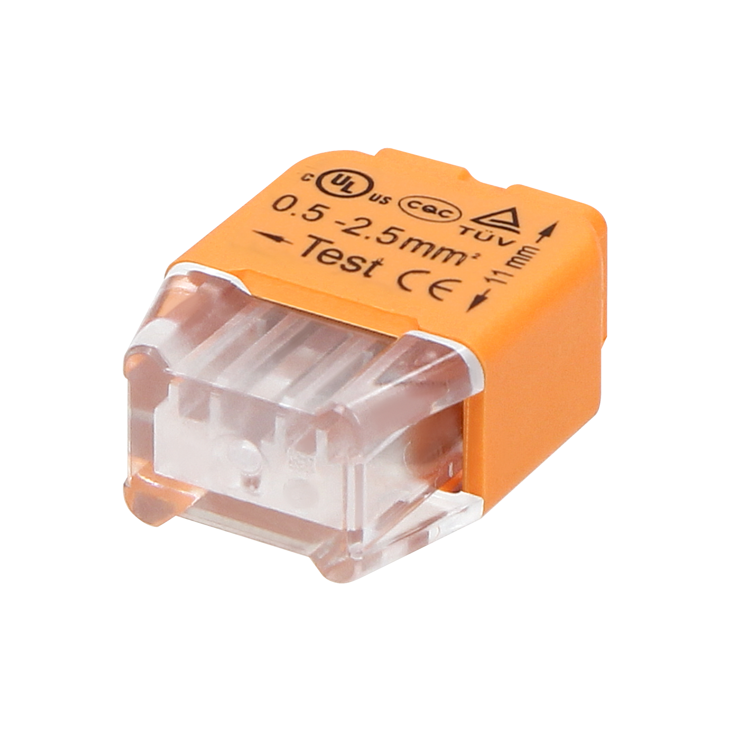 2-Draht-Steckverbinder; für Kabel 0,75-2,5mm²; IEC 300V/24A, 100 Stk.