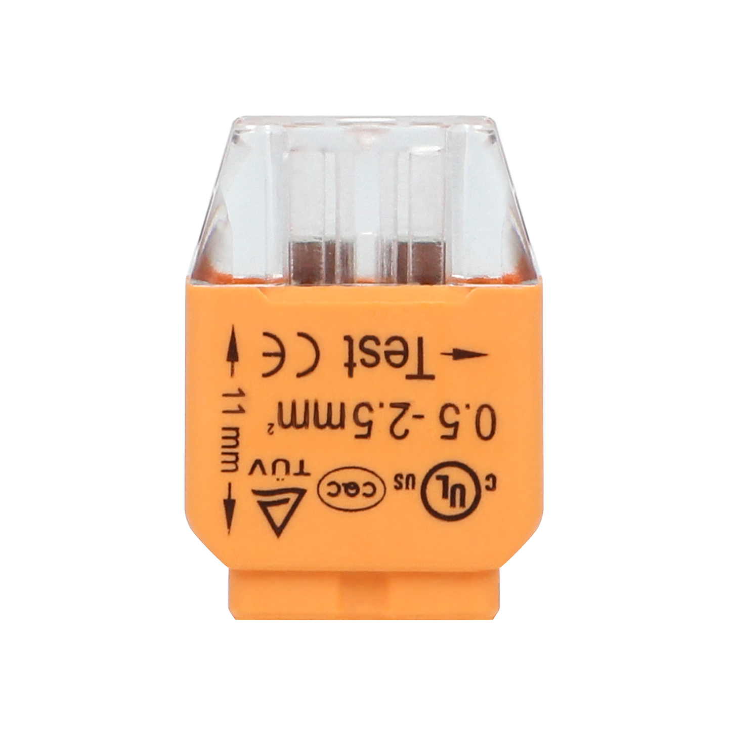 2-Draht-Steckverbinder; für Kabel 0,75-2,5mm²; IEC 300V/24A, 100 Stk.