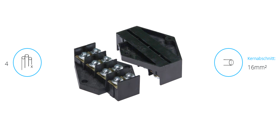 Abzweigklemme 4 x 16mm2