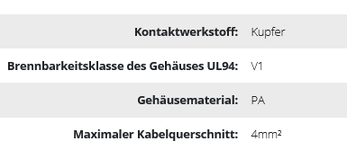 Abzweigklemme 12-polig PRO, max. 4mm2, PA UL94-V1