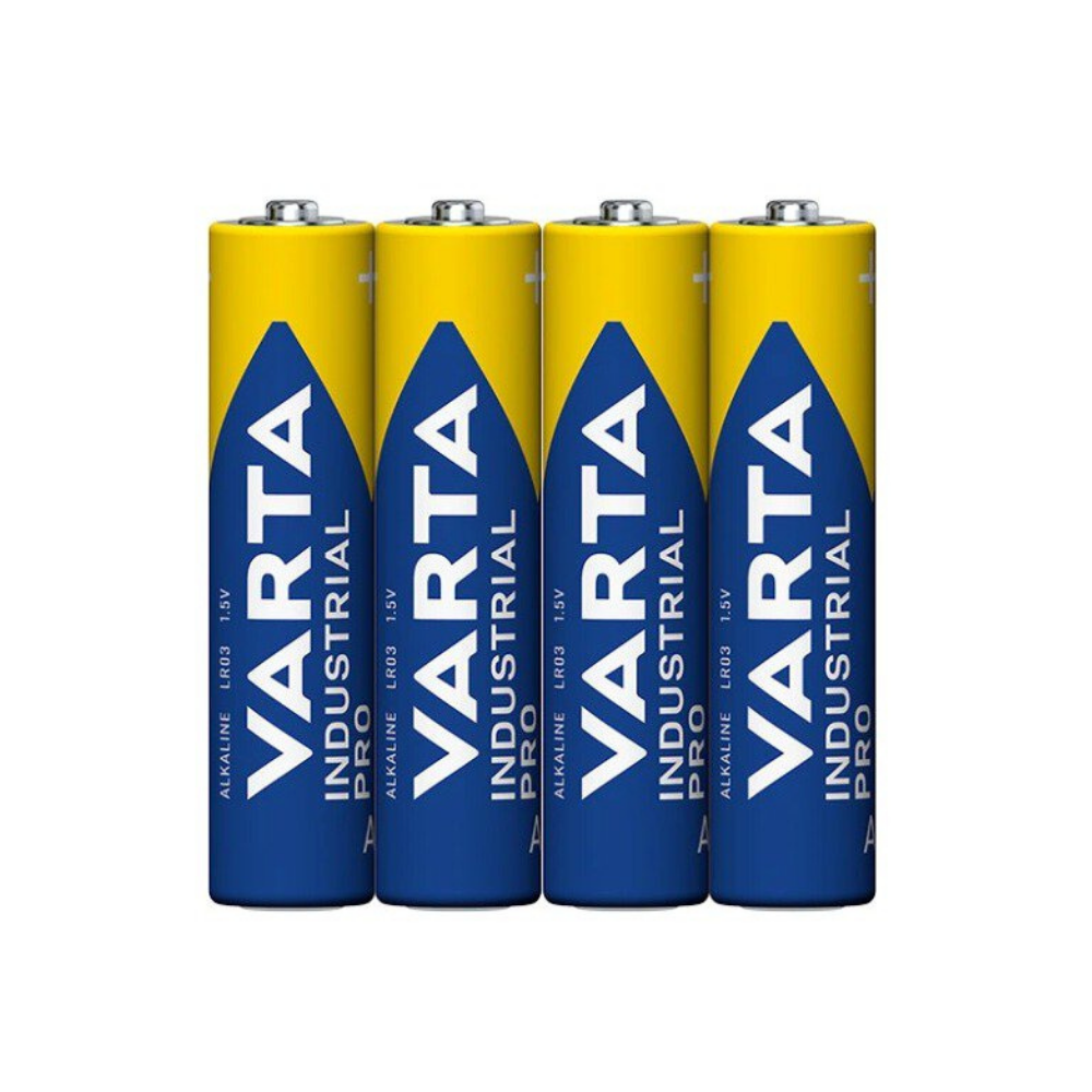 Varta Industrial Pro AAA LR03 Micro Batterie 1260 mAh 4er – AMK ELEKTRO