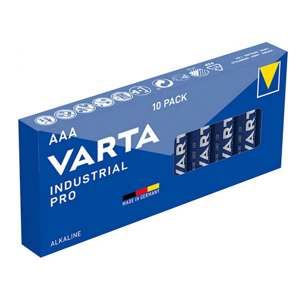 Varta Industrial Pro AAA LR03 Micro Batterie 1260 mAh (10er Tray)