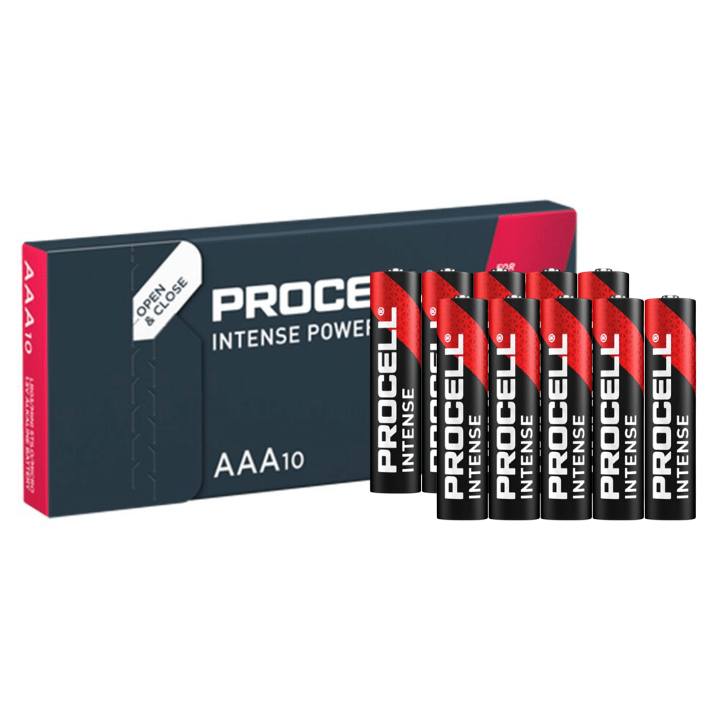 Duracell Procell Alkaline Intense Power AAA LR03 Micro 1461 mAh, 1,5V 10 St. BOX
