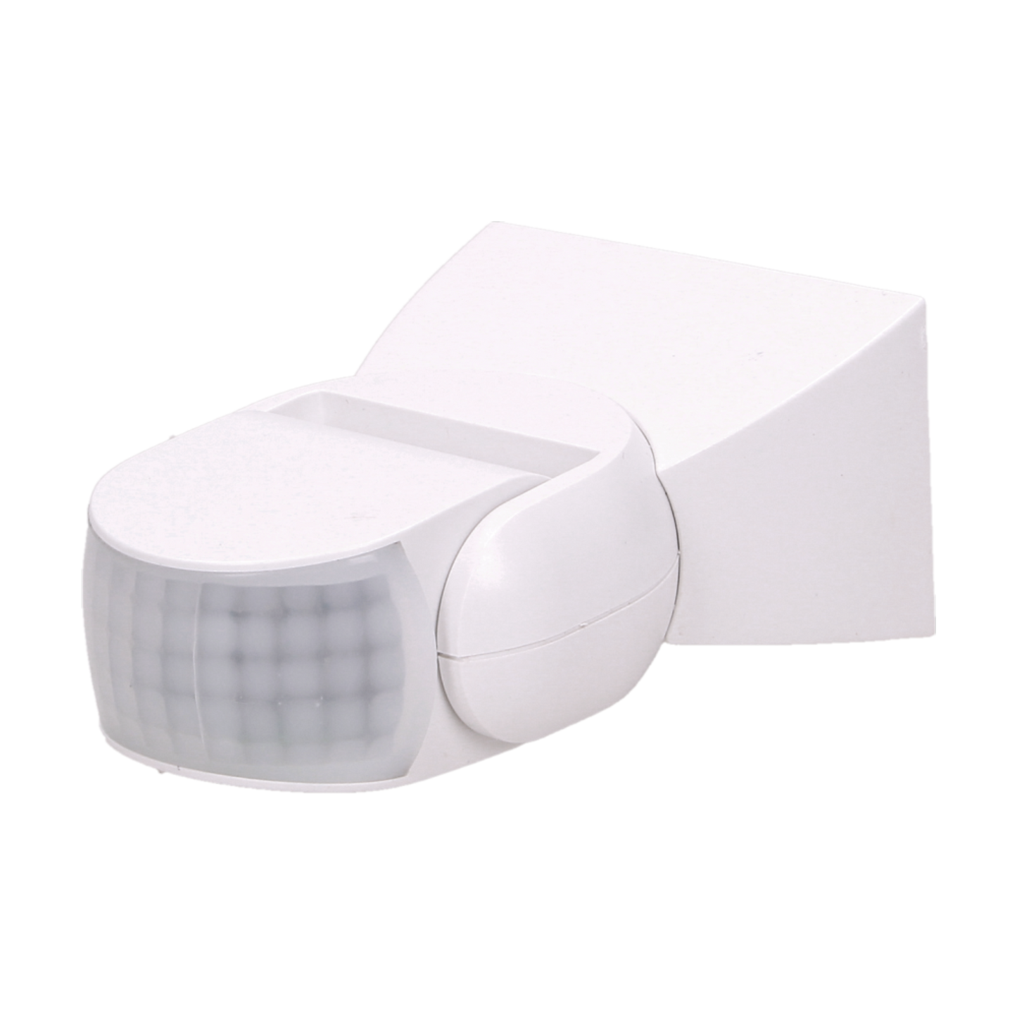 Bewegungsmelder 3600/180 Grad IP65, 1200W, weiß, zwei Sensoren