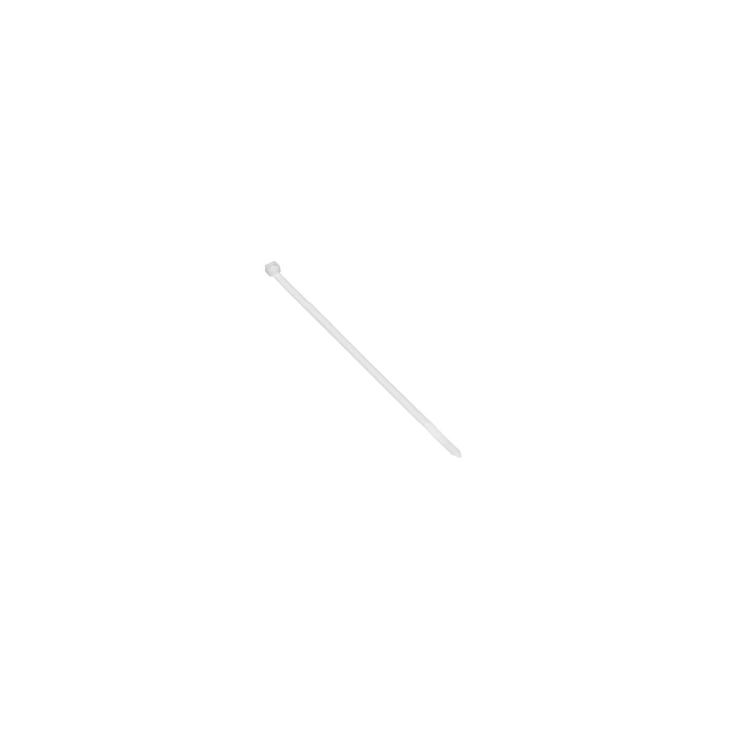 Kabelbinder, naturfarben, Breite 4,8 mm, Länge 200 mm, 25 Stück.