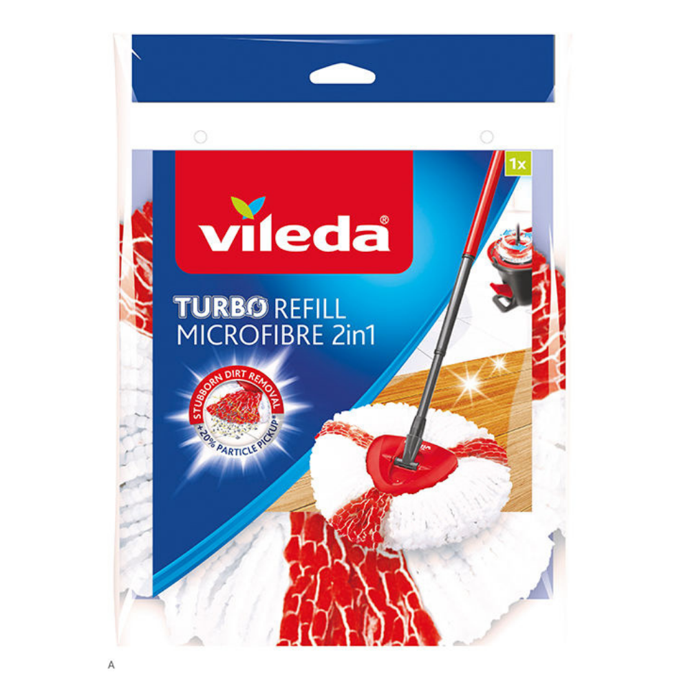Vileda TURBO REFILL MICROFIBRE 2in1 Ersatzkopf