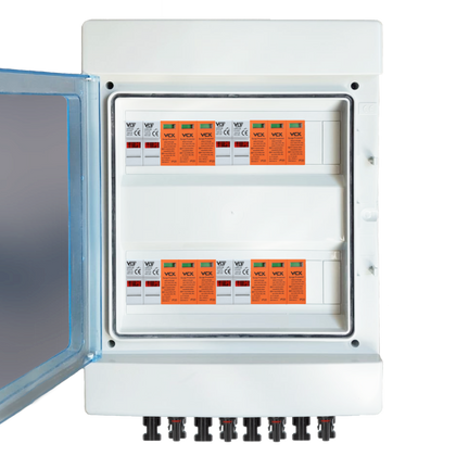 VCX Solar Anschlusskasten Photovotlaic DC 4-Strings 24-Module IP65 0%MwSt.