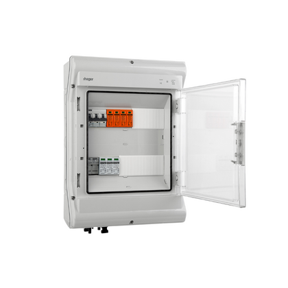 Hager Solar Anschlusskasten Photovotlaic DC/AC 1-String 24-Module IP65 VDE