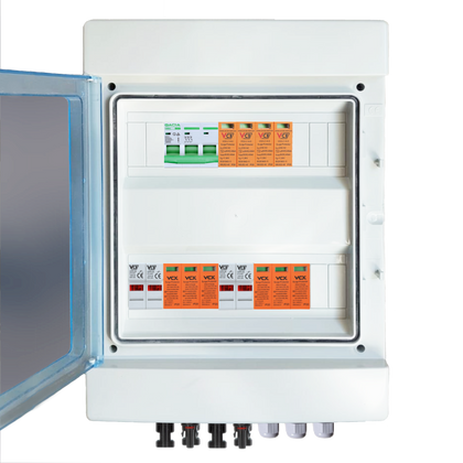 VCX Solar Anschlusskasten Photovotlaic DC/AC 2-Strings 24-Module IP65