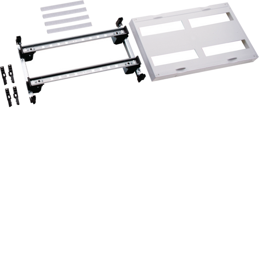 Hager UD22B1 Baustein, universN, 300 × 500mm, für Reiheneinbaugeräte waagerecht, 4 × 12 PLE