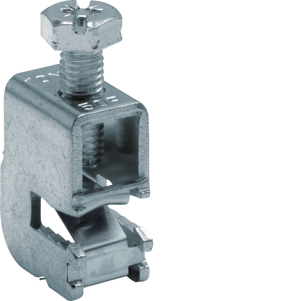Hager K96D Sammelschienenklemme 10 mm²-50 mm², für Sammelschienen 12 × 5 mm, für Cu-Leiter