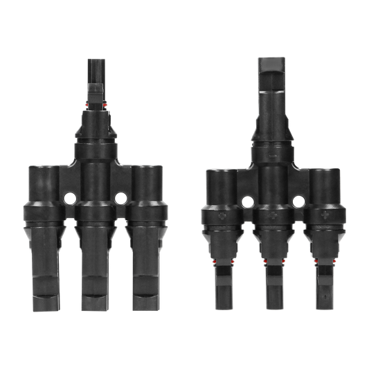Verteiler 3xMC4, (T-Typ), für Solarpanele